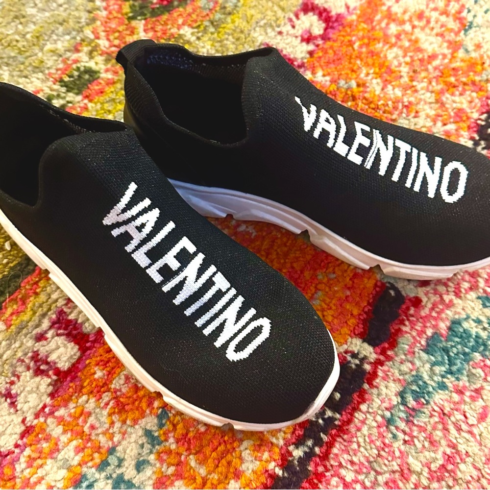 Black Valentino Sneakers - Women’s US 7 - GUC